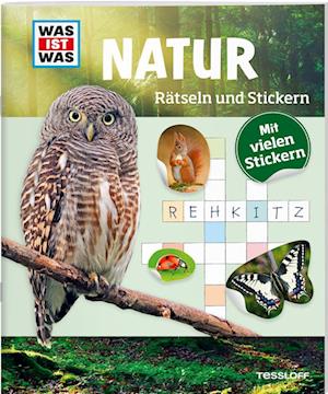 WAS IST WAS Rätseln und Stickern: Natur