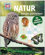 WAS IST WAS Rätseln und Stickern: Natur