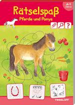 Rätselspaß Pferde & Ponys ab 6 Jahren