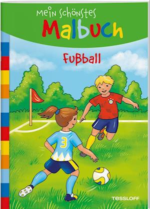 Mein schönstes Malbuch. Fußball