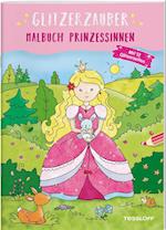 Glitzerzauber Malbuch. Prinzessinnen