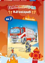 Flammender Rätselspaß. Feuerwehr