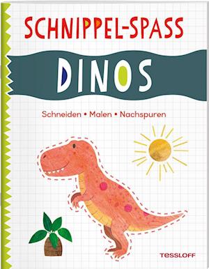 Schnippel-Spaß. Dinos. Schneiden - Malen - Nachspuren