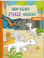 Mein kleines Sticker-Malbuch. Dinosaurier