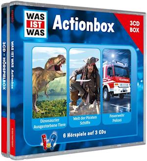 WAS IST WAS 3-CD-Hörspielbox "Action und Abenteuer"