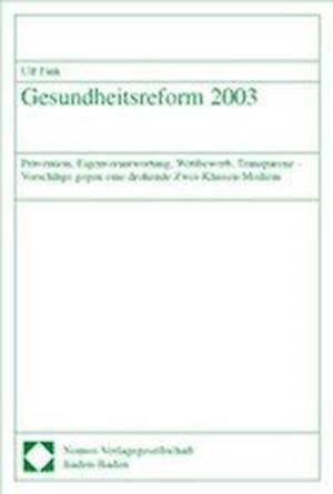 Gesundheitsreform 2003