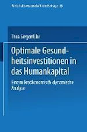 Optimale Gesundheitsinvestitionen in das Humankapital