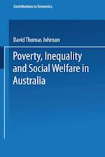 Poverty, Inequality and Social Welfare in Australia