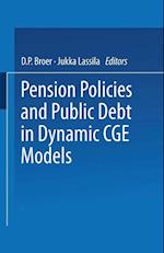 Pension Policies and Public Debt in Dynamic CGE Models