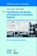 Effective Tax Burden of Companies in European Regions