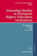 Assessing Quality in European Higher Education Institutions