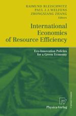 International Economics of Resource Efficiency