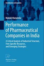 Performance of Pharmaceutical Companies in India