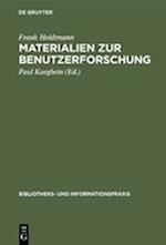 Materialien zur Benutzerforschung