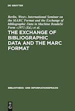 The exchange of bibliographic data and the MARC format