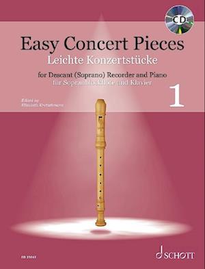 Easy Concert Pieces für Sopran-Blockflöte und Klavier