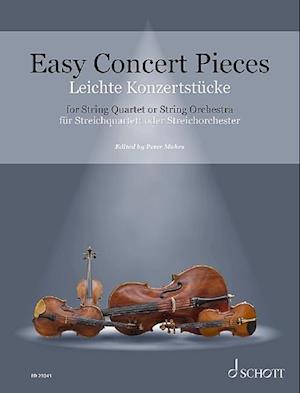 Easy Concert Pieces für Streichquartett oder Streichorchester