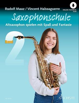 Saxophonschule 2. Alt-Saxophon. Lehrbuch.