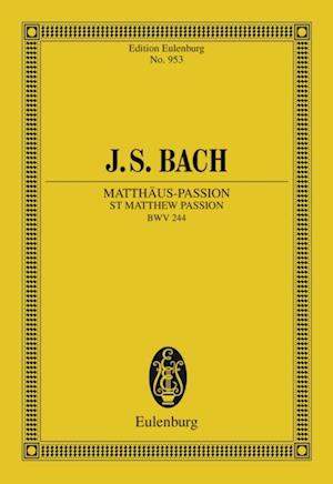 St Matthew Passion