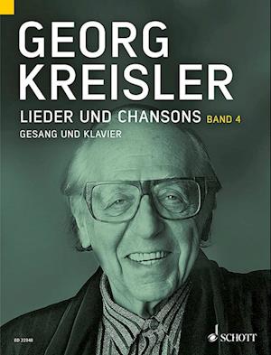 Lieder und Chansons. Gesang und Klavier. Band 4