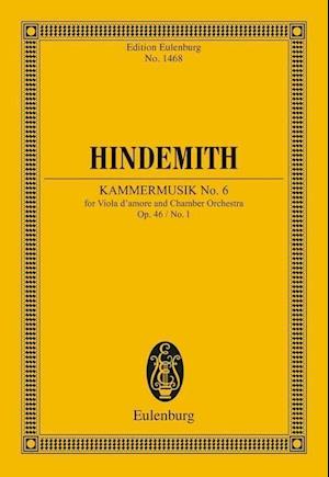 Paul Hindemith - Kammermusik No. 6, Op. 46, No. 1