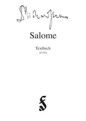 Salome. Libretto