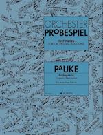 Orchester Probespiel Pauke