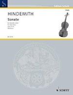 Hindemith, P: Sonate/für Bratsche allein. op. 31/4