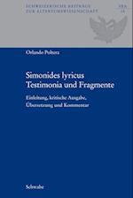 Simonides lyricus. Testimonia und Fragmente