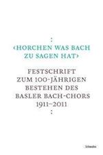 "horchen was Bach zu sagen hat"