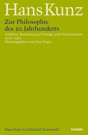 Zur Philosophie Des 20. Jahrhunderts