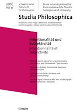 Intentionalität und Subjektivität