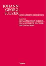 Johann Georg Sulzer - Johann Jakob Bodmer