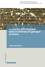 La Poesie Astrologique Dans La Litterature Grecque Et Latine