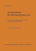 Zur Geschichte der Nachstrompropulsion