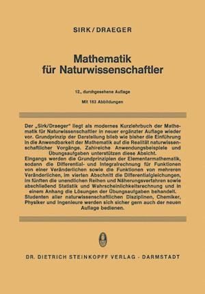 Mathematik für Naturwissenschaftler