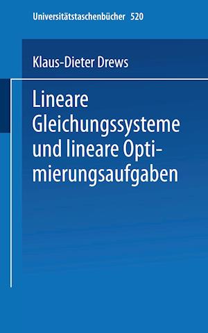 Lineare Gleichungssysteme und lineare Optimierungsaufgaben