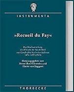 Recueil Du Fay