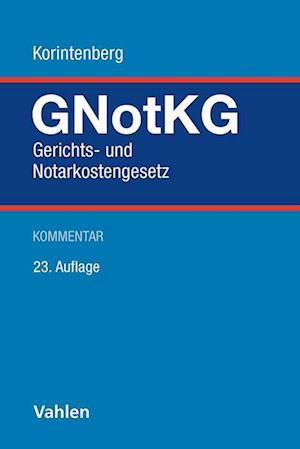 Gerichts- und Notarkostengesetz