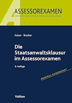 Die Staatsanwaltsklausur im Assessorexamen