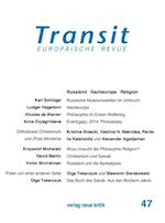 Transit 47. Europäische Revue