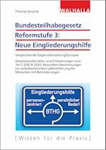 Bundesteilhabegesetz Reformstufe 3: Neue Eingliederungshilfe