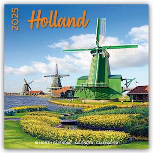 Holland - Niederlande 2025 - 16-Monatskalender - Original Plenty Gifts-Kalender [Mehrsprachig] [Kalender]