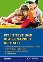 Fit in Test und Klassenarbeit - Deutsch 5./6. Klasse Gymnasium
