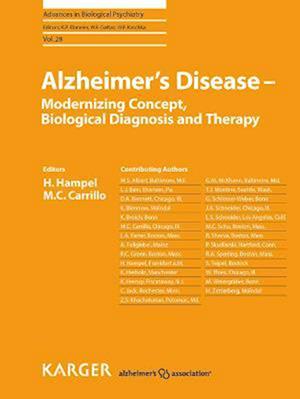 Alzheimer's Disease - Modernizing Concept, Biological Diagnosis and Therapy