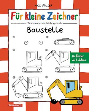 Für kleine Zeichner - Baustelle