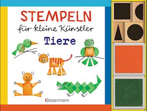 Stempeln für kleine Künstler - Tiere-Set