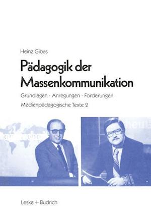 Pädagogik Der Massenkommunikation