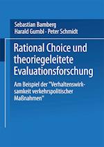 Rational Choice und theoriegeleitete Evaluationsforschung