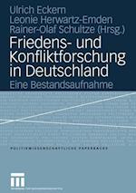Friedens- und Konfliktforschung in Deutschland
